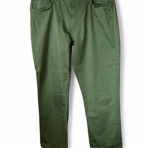 Quince Men’s Comfort Stretch 5-pocket Traveler Pants - Straight - olive green -S
